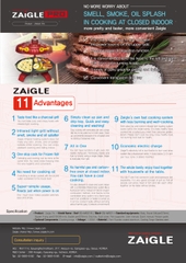 Bếp nướng không khói Zaigle Pro