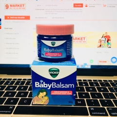 Dầu Vicks Baby Balsam Bôi Ấm Ngực Cho Bé