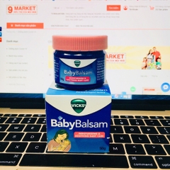 Dầu Vicks Baby Balsam Bôi Ấm Ngực Cho Bé