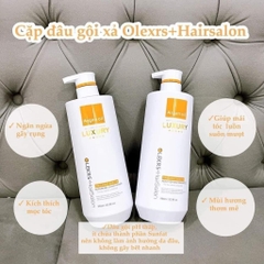 Dầu Gội Olexrs + HairSalon Luxury Argan Oil Pearl Essence