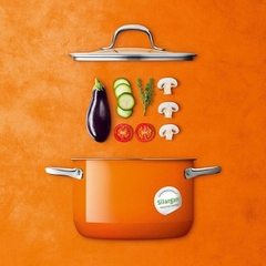 Bộ nồi Silit Silargan Passion Orange 4 món