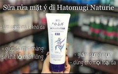 Sữa rửa mặt ý dĩ Hatomugi Nhật Bản