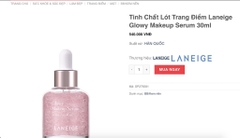 Serum Laneige Glowy Makeup