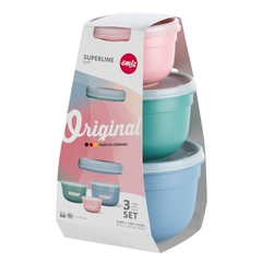 Bộ 3 Hộp Đựng Thực Phẩm Emsa N1082200