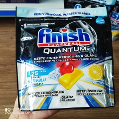 Viên Rửa Bát Finish Quantum túi 25 viên
