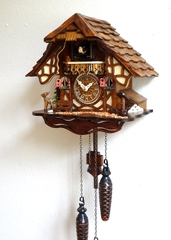 Đồng hồ treo tường Cuckoo Black Forest 416Q Clock Villa