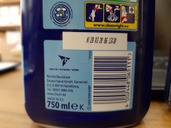 Dung dịch nước làm bóng Finish Calgonit 750ml