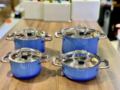 Bộ nồi Silit Nature Blue - Set 4