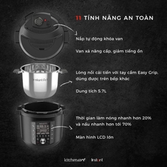 Nồi Áp Suất Instant Pot Pro 10 in 1-  5,7L