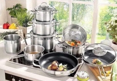 Bộ nồi Silit Achat 10 món