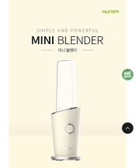 Máy xay sinh tố mini Hurom BL-C01FRD