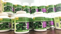 Trunature Ginkgo Biloba 120mg – Viên bổ não giúp tăng cường trí nhớ, chiết xuất từ thiên nhiên