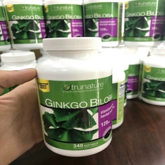 Trunature Ginkgo Biloba 120mg – Viên bổ não giúp tăng cường trí nhớ, chiết xuất từ thiên nhiên