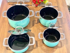 Bộ nồi Silit Nature Green 4 món cao cấp