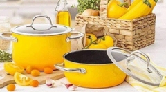 Bộ nồi Silit Silargan Passion màu vàng