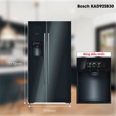 Tủ lạnh Bosch KAD92SB30 Side by side Serie 8 dung tích 636L