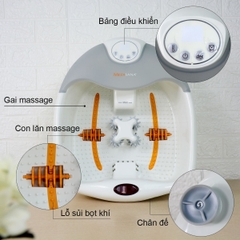 Chậu ngâm chân massage hồng ngoại Medisana FS885