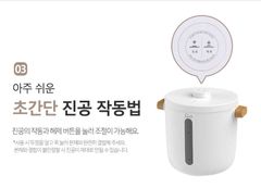 Thùng gạo hút chân không thông minh Iving & Living HAZ-RV5L