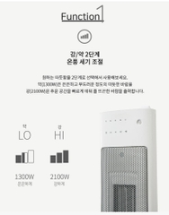Máy sưởi ceramic tạo ẩm Welle Home WH-T850H