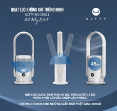 Quạt Không cánh Lọc Không Khí ULTTY SKJ-CR021