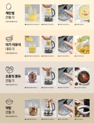 Máy pha trà chưng yến Cuchen CKT-E150SM