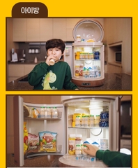Tủ lạnh mini đựng mỹ phẩm Ccomo Line Friends