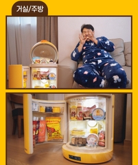Tủ lạnh mini đựng mỹ phẩm Ccomo Line Friends