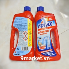 Nước thông tắc cống của Rorax Rohrfrei Power-Gel