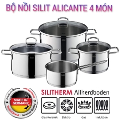 Bộ Nồi Silit Alicante 4 Món