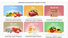MÁY LÀM SẠCH THỰC PHẨM NEEBOT