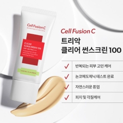 Kem chống nắng Cell Fusion C Clear Sunscreen 100