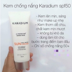 Kem chống nắng Karadium Snail Repair Sun Cream SPF 50+ PA+++