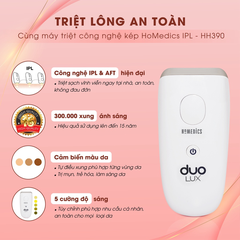 Máy triệt lông cá nhân HoMedics DUO LUX IPL-HH390