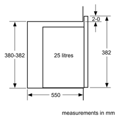 Lò vi sóng kèm nướng Bosch BEL554MS0