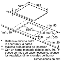 Bếp từ 3 vùng nấu Bosch PIJ651FC1E series 6