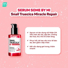 Set Dưỡng Da Some By Mi Snail Truecica Miracle Repair Starter Kit