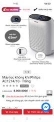 Máy lọc không khí Philips AC1214/10