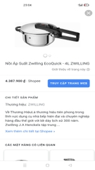 Nồi áp suất Zwilling EcoQuick 64203-422 4L