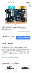 Hộp đựng dụng cụ cơ khí Mannesmann Werkzeuge 87 món