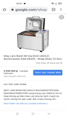 Máy làm bánh mỳ Unold Backmeister Edel 68456