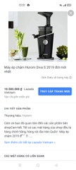 Máy ép chậm Hurom Diva S