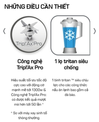 Máy làm sữa hạt xay nấu đa năng Tefal Ultra Blend Boost BL985A31