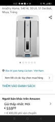 Máy hút ẩm Delonghi ARIADRY PUMP DD230P 30L/ngày