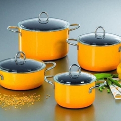 Bộ nồi Silit Silargan Passion màu vàng