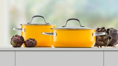 Bộ nồi Silit Silargan Passion màu vàng