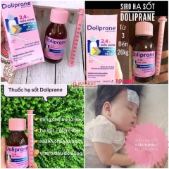 Siro hạ sốt Doliprane 2.4% (100ml)