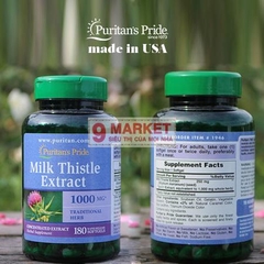 Viên hỗ trợ gan Milk Thistle 1000mg Puritan Pride 180V