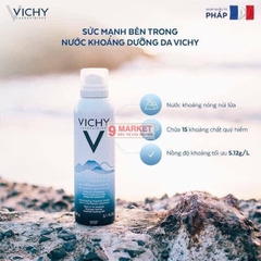 Xịt khoáng dưỡng da Vichy Mineralizing Thermal Water - Pháp