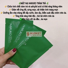 Mặt nạ Naruko Tea Tree Shine Control & Blemish Clear Mask