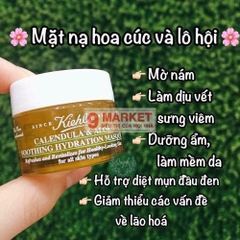 Mặt nạ hoa cúc lô hội Kiehl’s Calendula & Aloe Soothing Hydration Masque